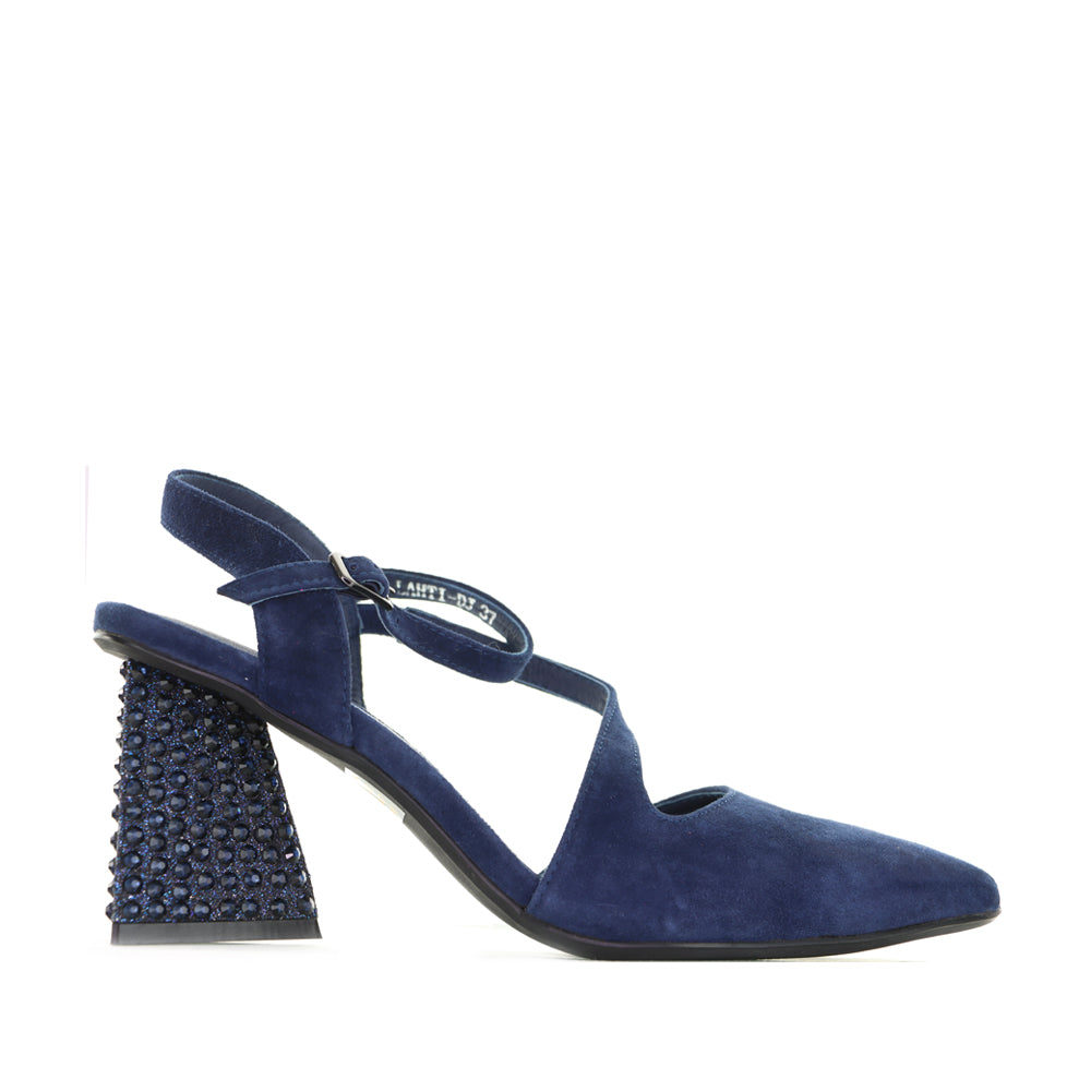 DJANGO & JULIETTE LAHTI NAVY SUEDE - Image 2