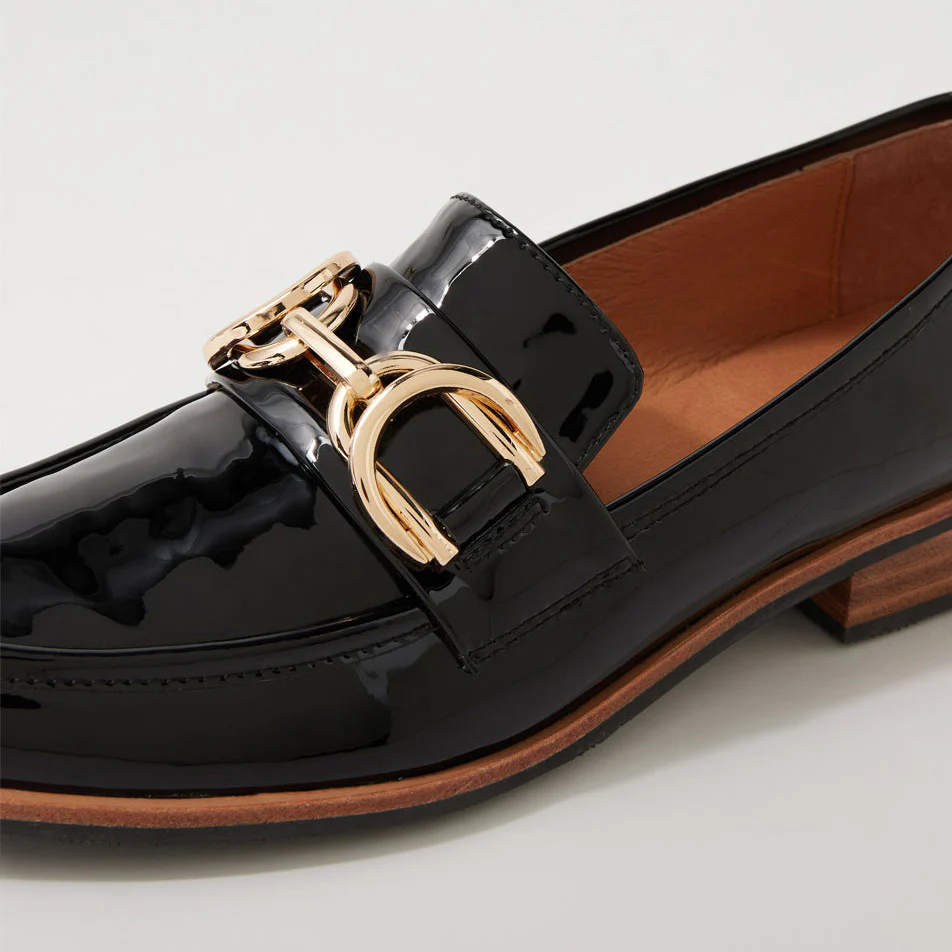 DJANGO & JULIETTE LANNCIS BLACK PATENT - Image 3