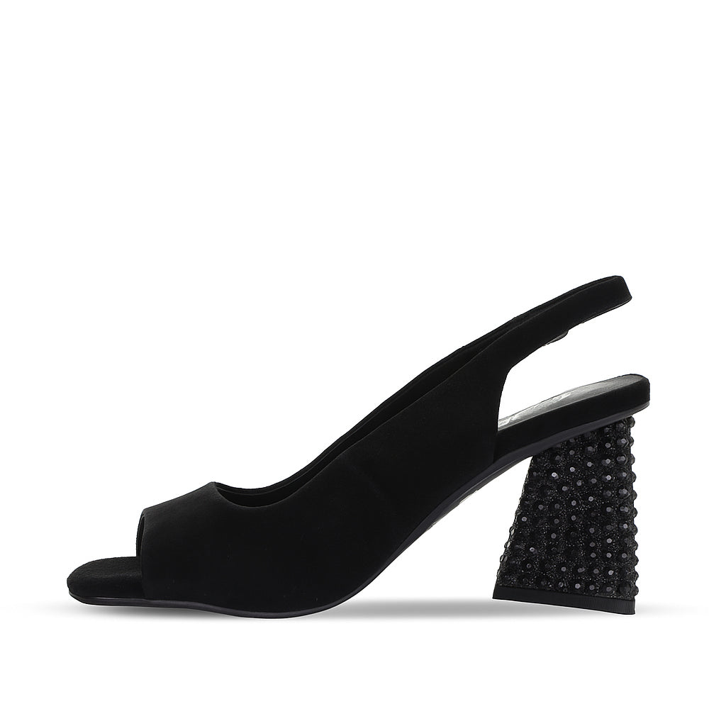 DJANGO & JULIETTE LANTOS BLACK SUEDE - Image 3