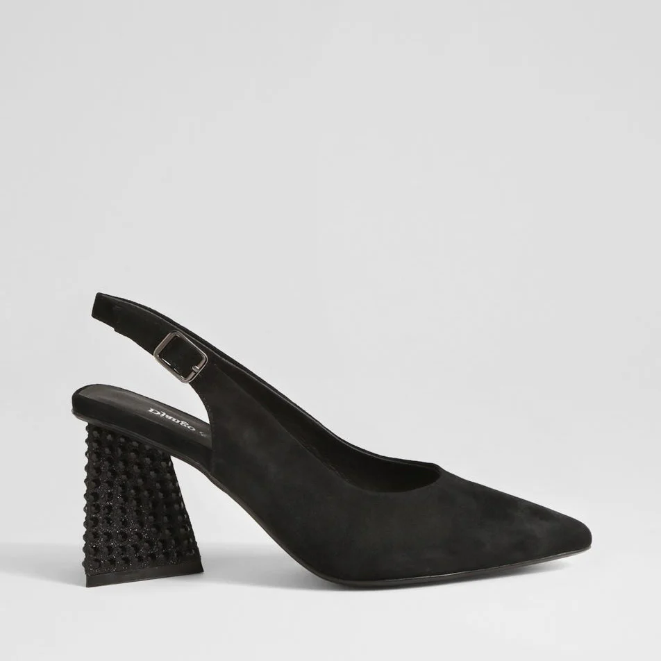 DJANGO & JULIETTE LESNOY BLACK SUEDE