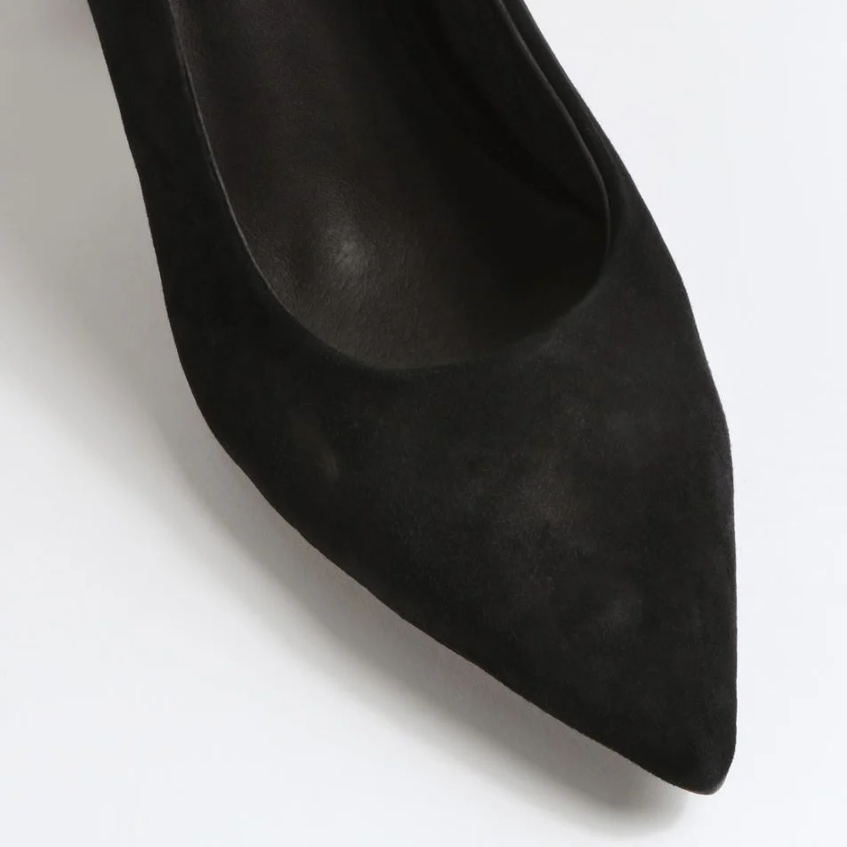DJANGO & JULIETTE LESNOY BLACK SUEDE - Image 5