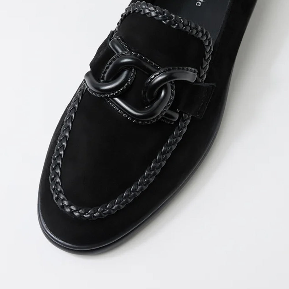 DJANGO & JULIETTE LINXEA BLACK SUEDE - Image 4