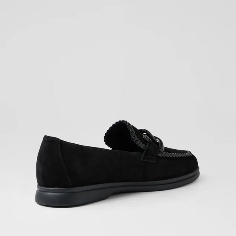 DJANGO & JULIETTE LINXEA BLACK SUEDE - Image 5
