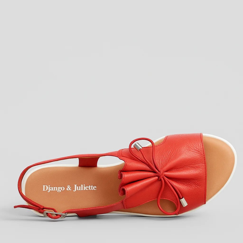 DJANGO & JULIETTE MALIKA RED WHITE SOLE - Image 4