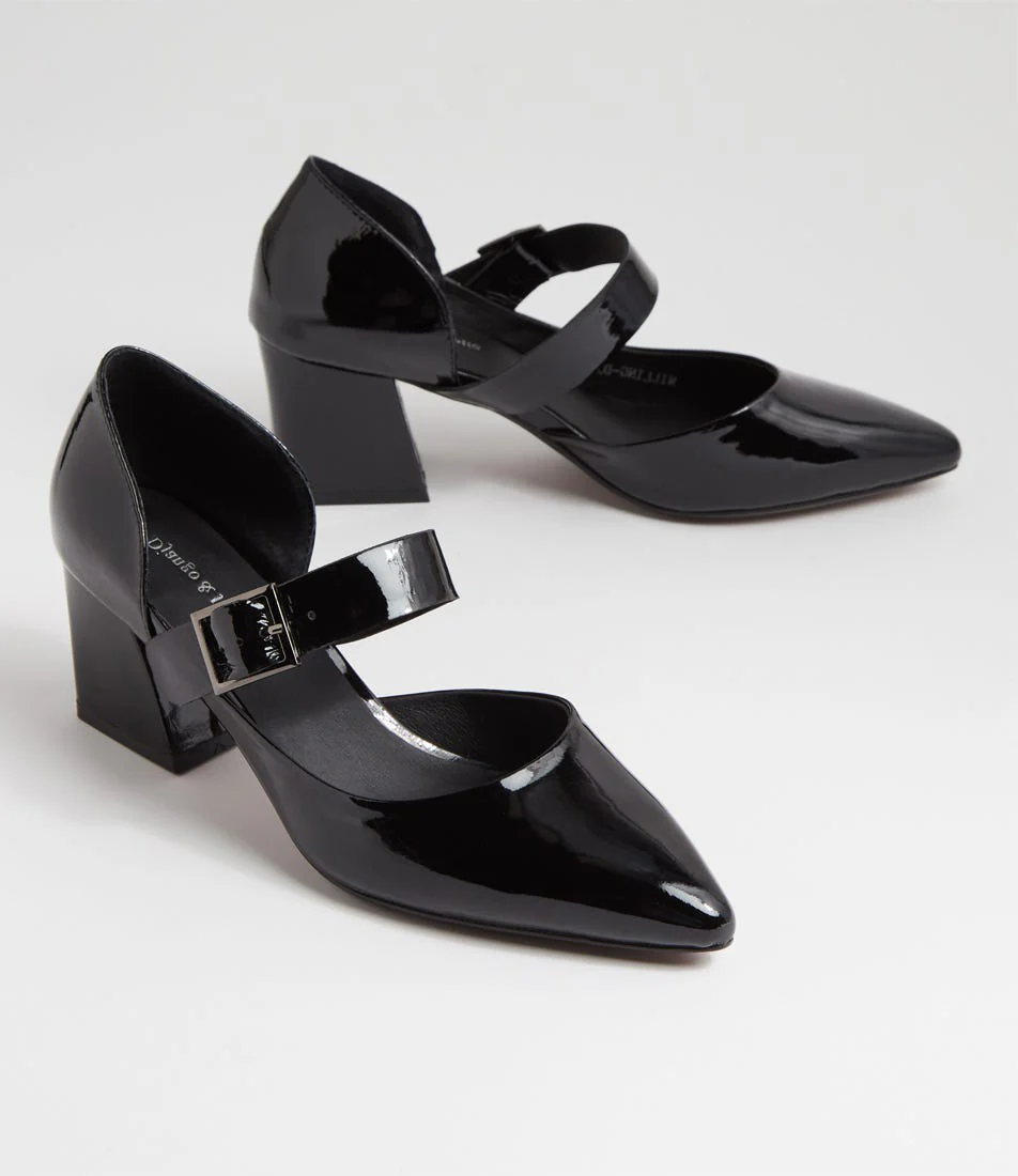 DJANGO & JULIETTE MILLING BLACK PATENT - Image 6