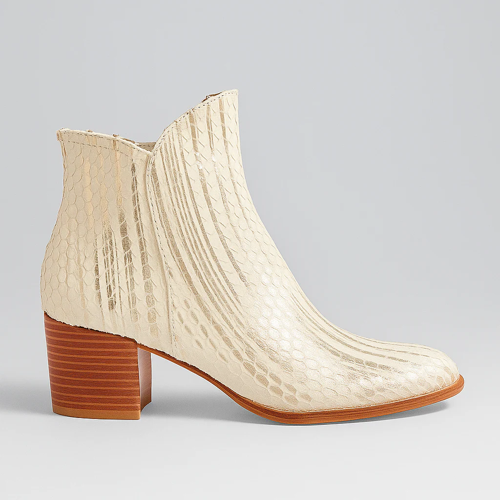DJANGO & JULIETTE MOCKAS ALMOND METALLIC