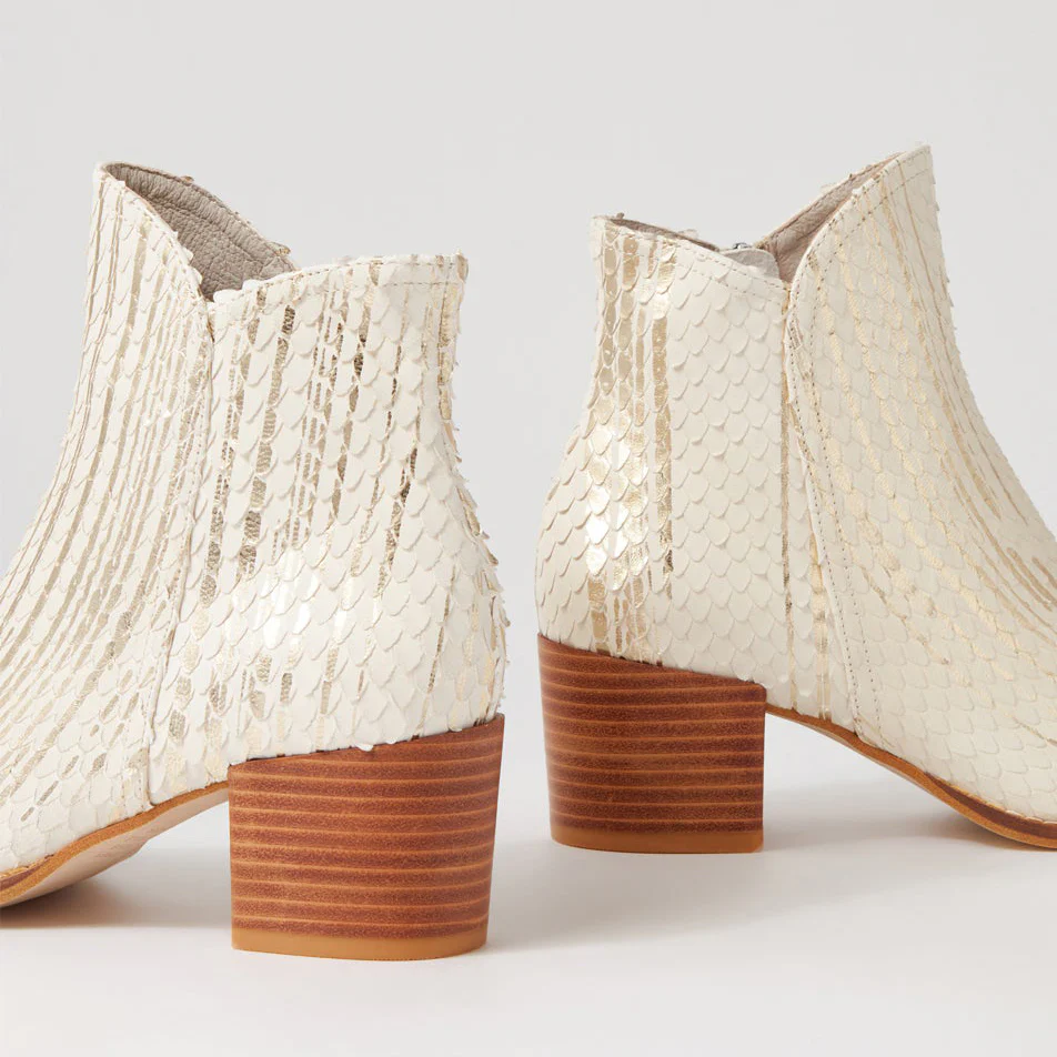 DJANGO & JULIETTE MOCKAS ALMOND METALLIC - Image 5