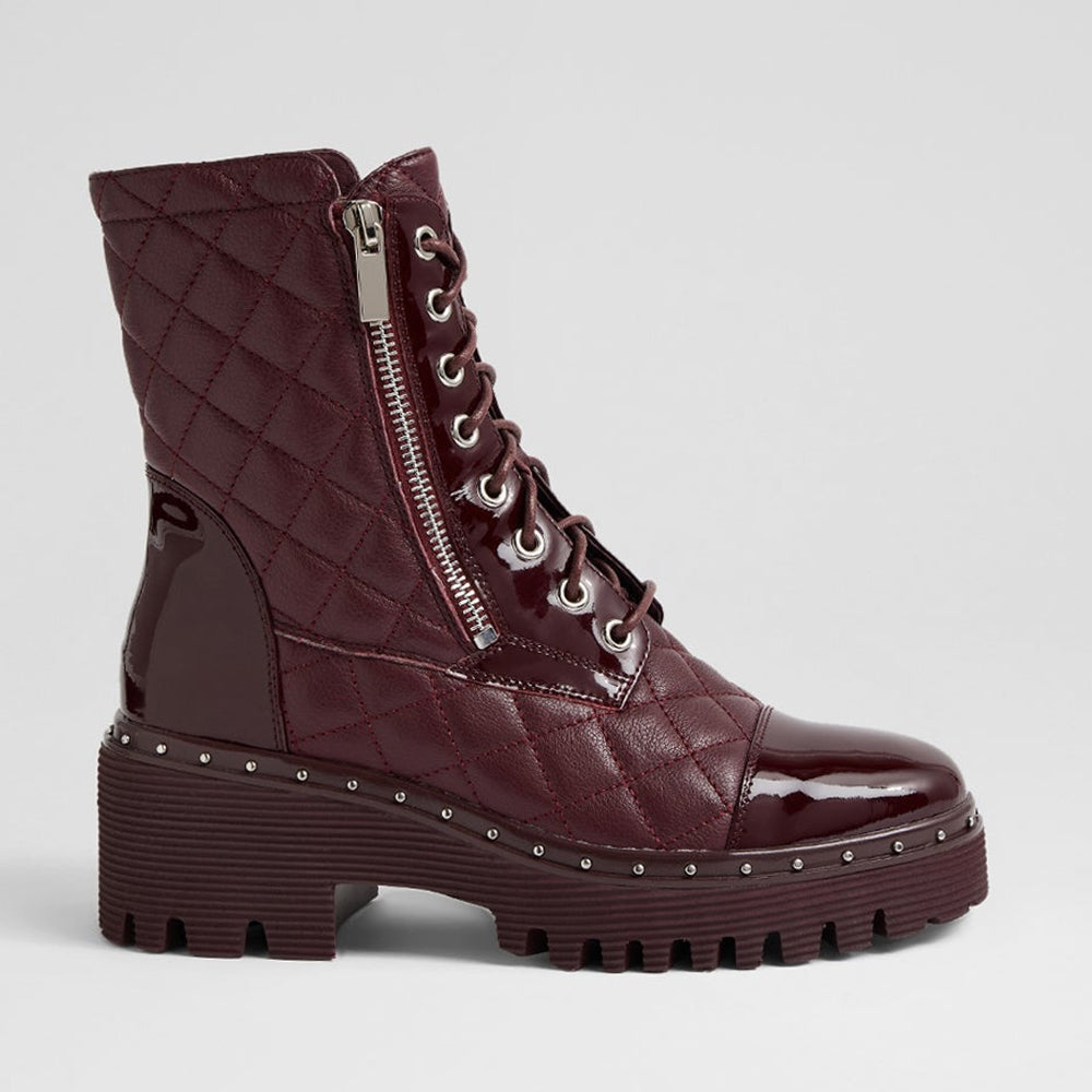 DJANGO & JULIETTE OWEMMIA BURGUNDY