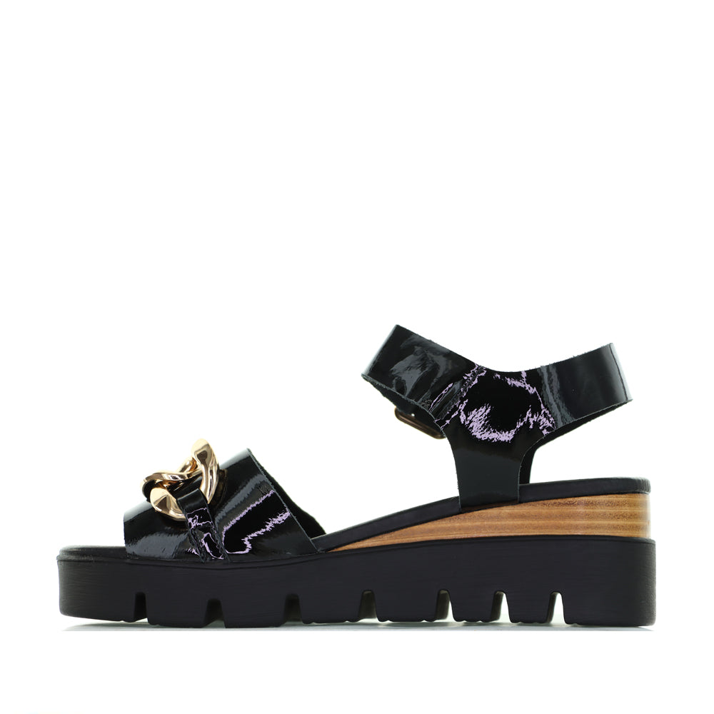 DJANGO & JULIETTE RACAS BLACK NATURAL PATENT - Image 4