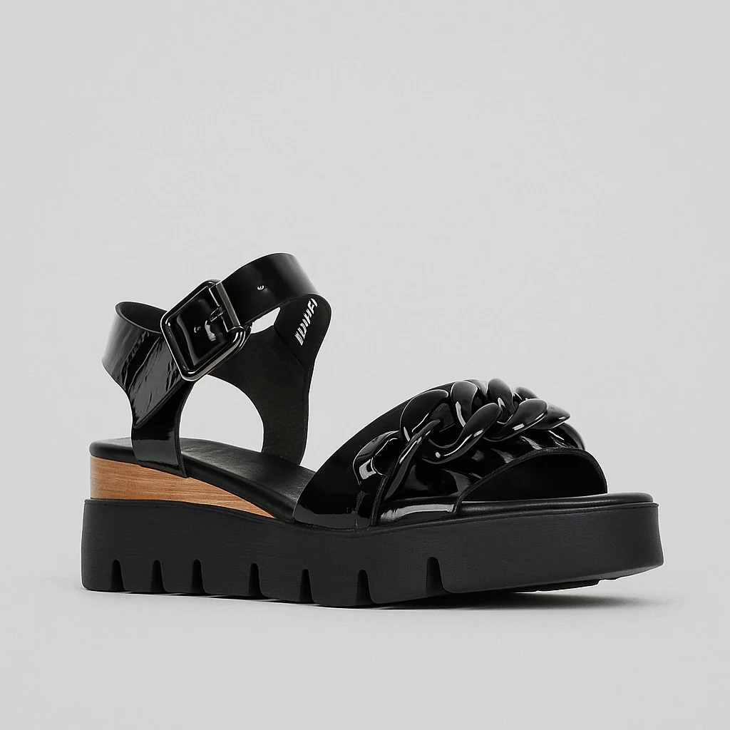 DJANGO & JULIETTE RACASSY BLACK PATENT - Image 2
