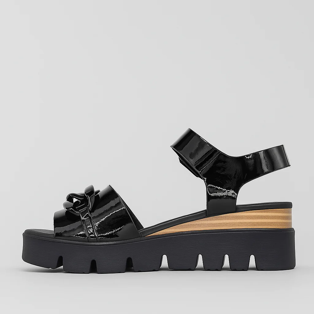 DJANGO & JULIETTE RACASSY BLACK PATENT - Image 3