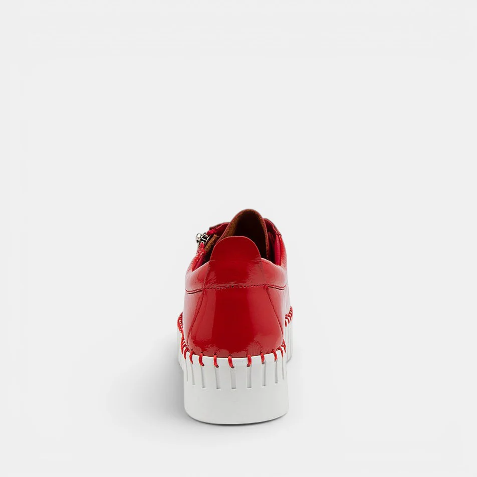 DJANGO & JULIETTE BUMP RED WHITE PATENT - Image 3