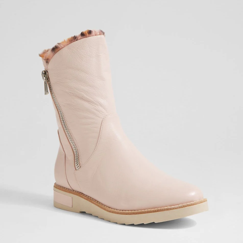 DJANGO & JULIETTE RHEMY DUSTY PINK LEOP - Image 3