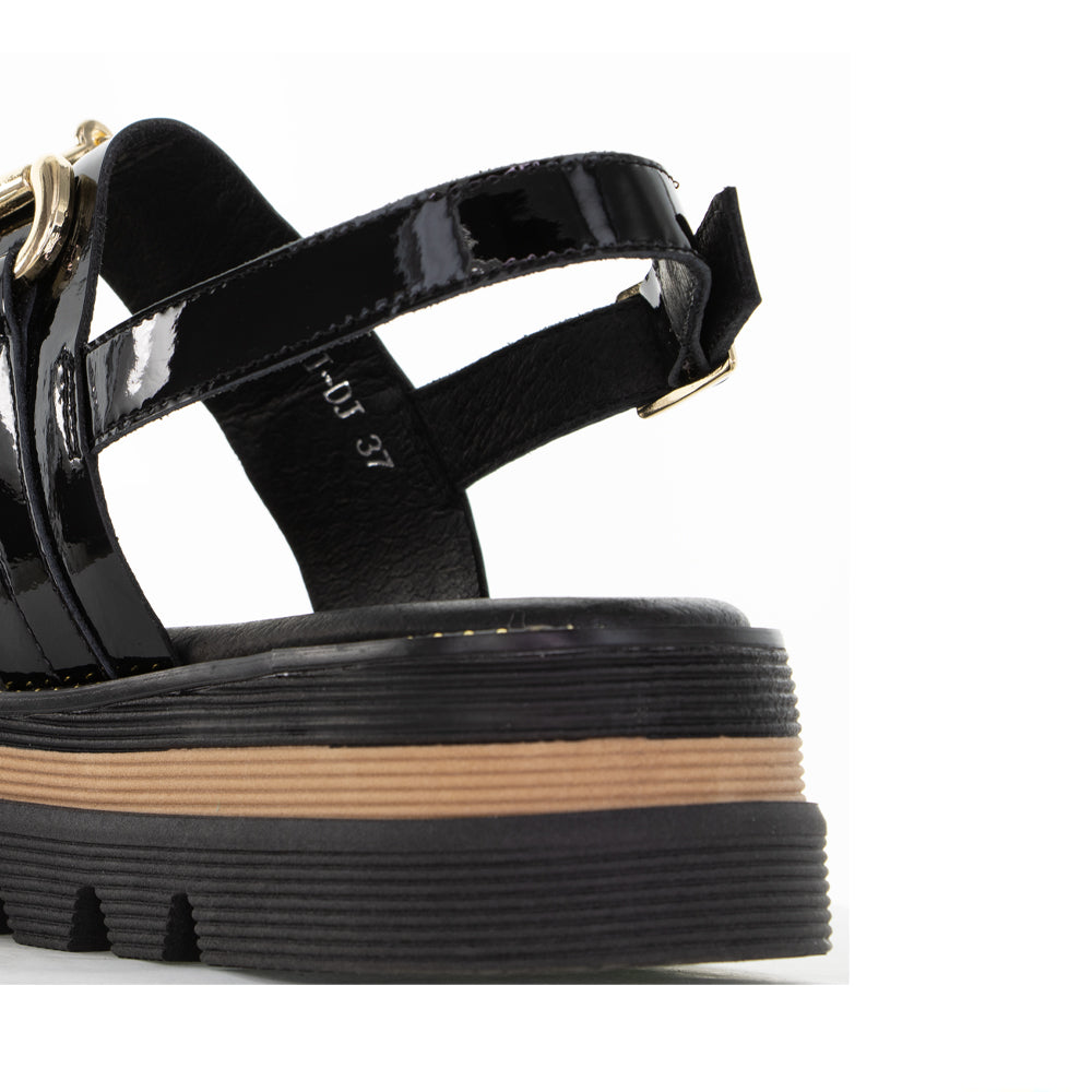 DJANGO & JULIETTE SABRI BLACK PATENT - Image 3