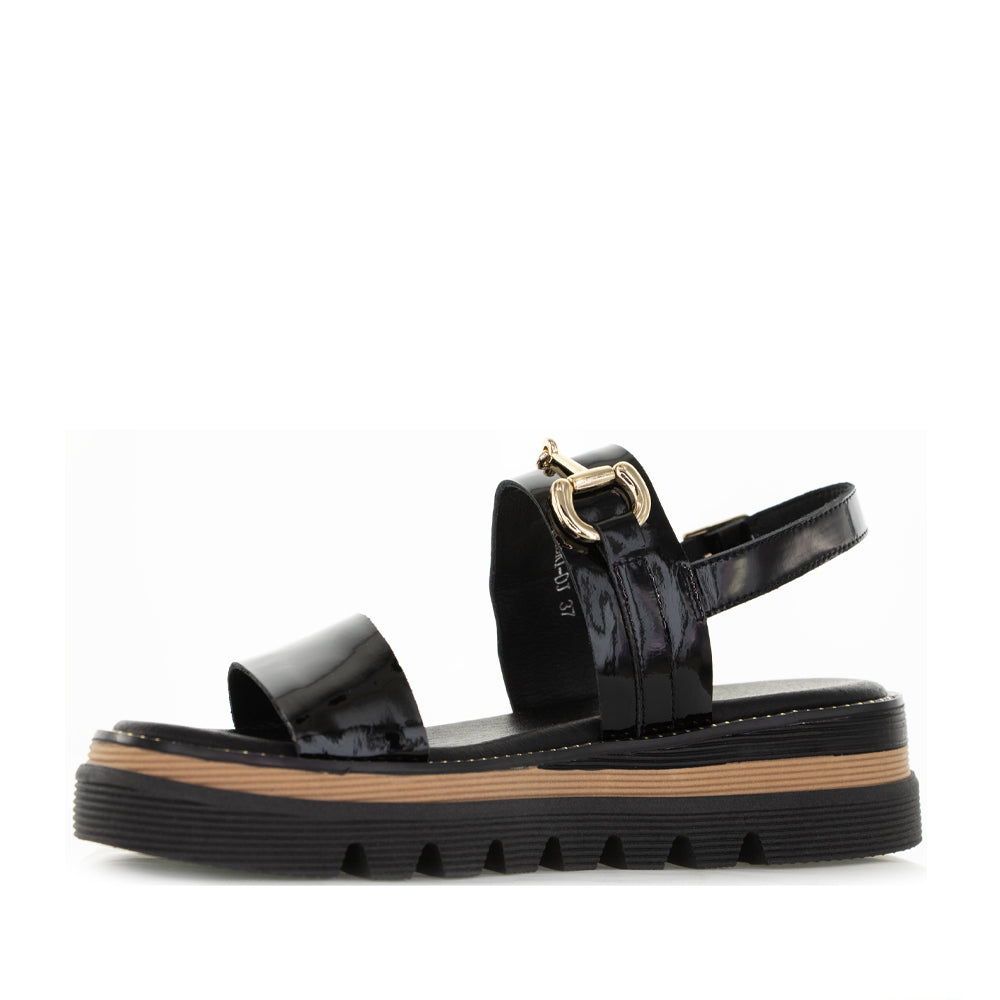 DJANGO & JULIETTE SABRI BLACK PATENT - Image 4