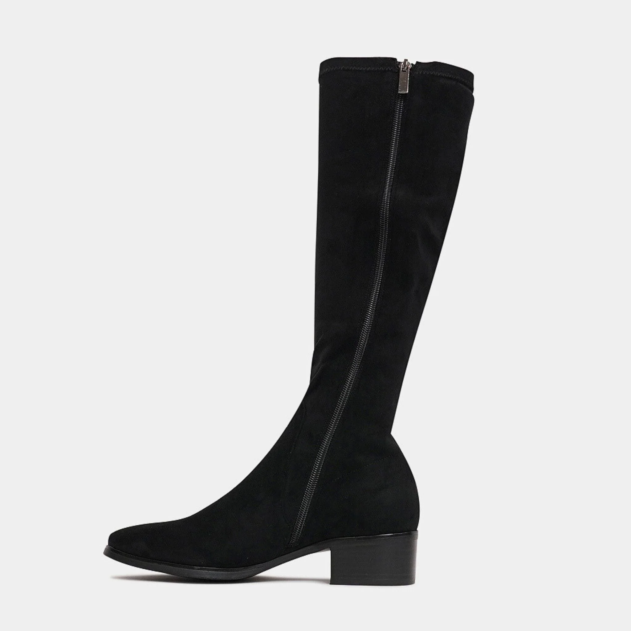 DJANGO & JULIETTE TIMOTHIE BLACK MICROSUEDE - Image 4