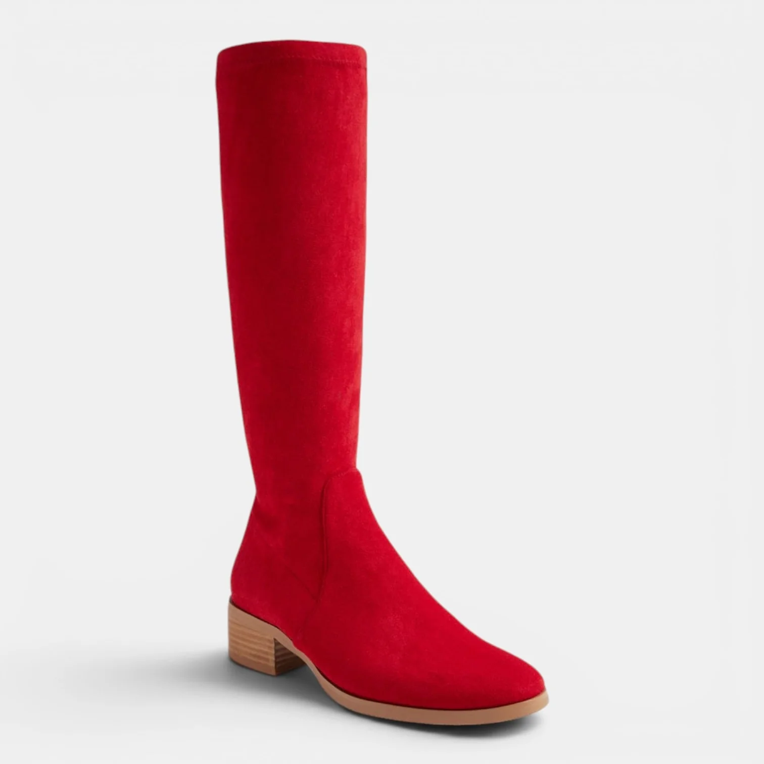 DJANGO & JULIETTE TIMOTHIE RED MICROSUEDE - Image 2