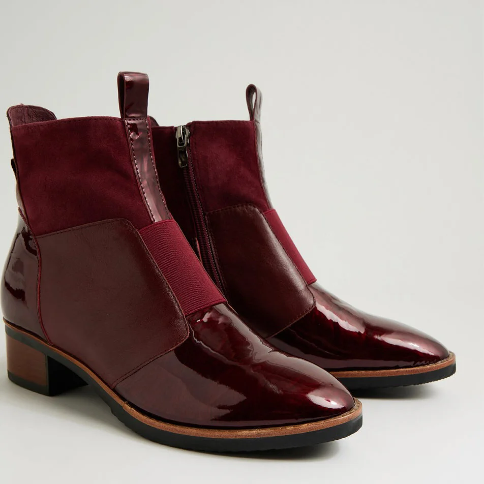 DJANGO & JULIETTE TRAIGS BURGUNDY - Image 5