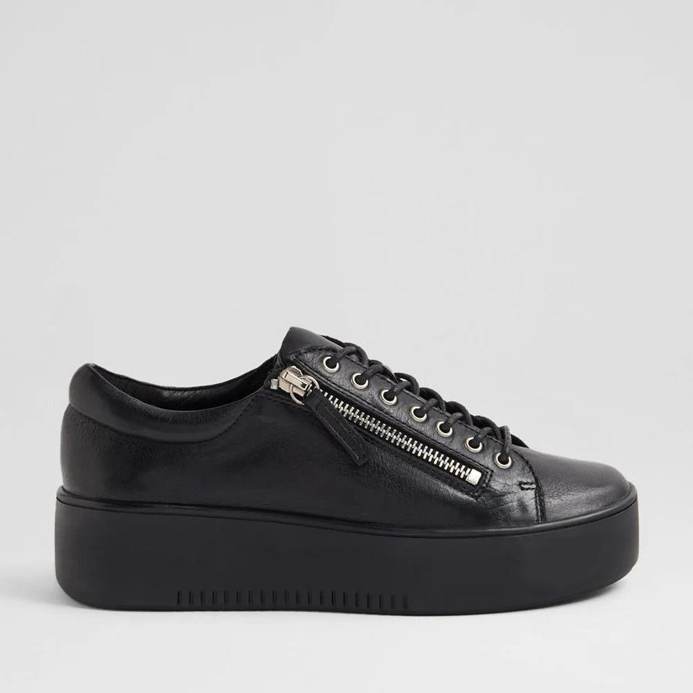 DJANGO & JULIETTE WOLFIE BLACK/BLACK LEATHER