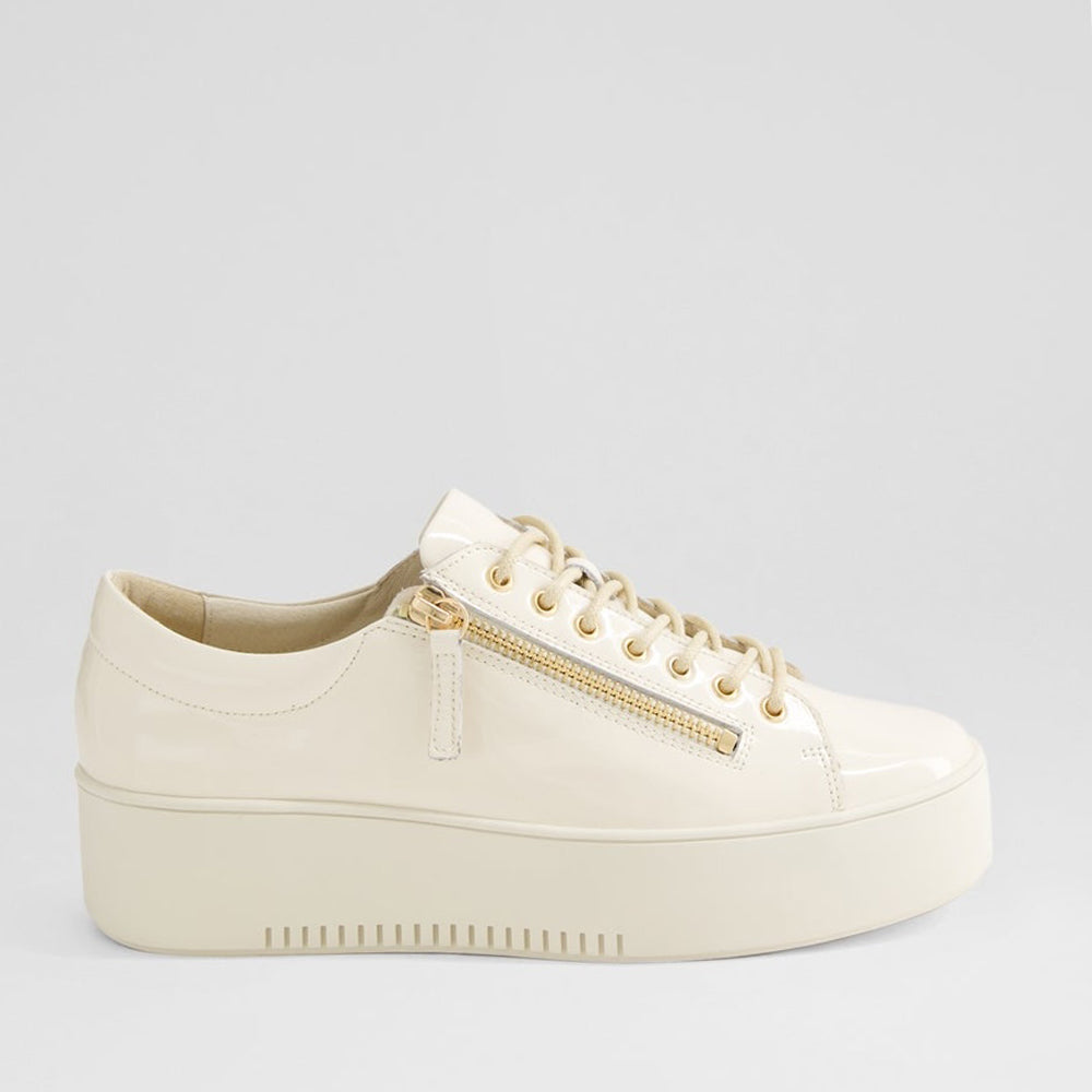 DJANGO & JULIETTE WOLFIE IVORY PATENT