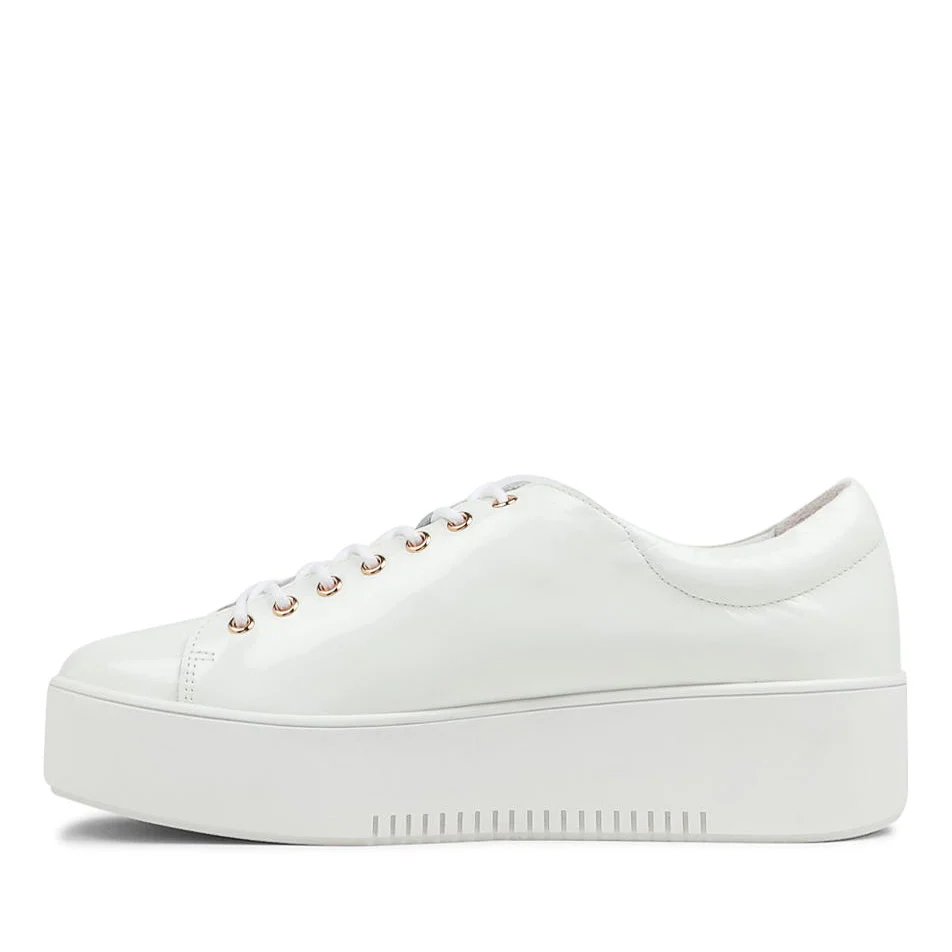 DJANGO & JULIETTE WOLFIE WHITE PATENT - Image 4