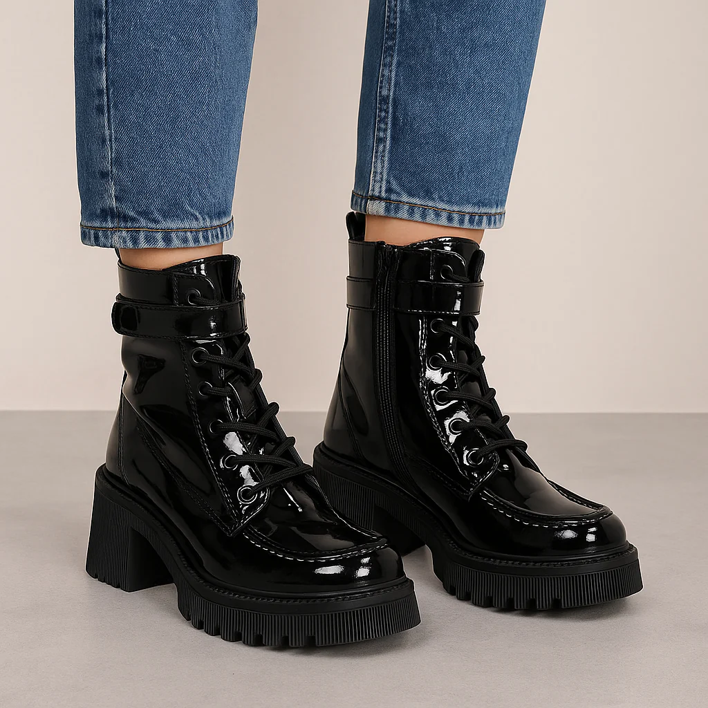 DJANGO & JULIETTE ZIVEN BLACK PATENT