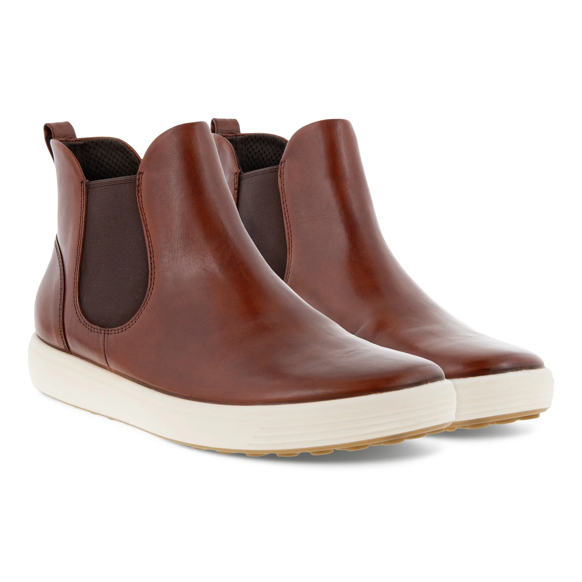 ECCO SOFT 7 COGNAC BOOT - Image 3