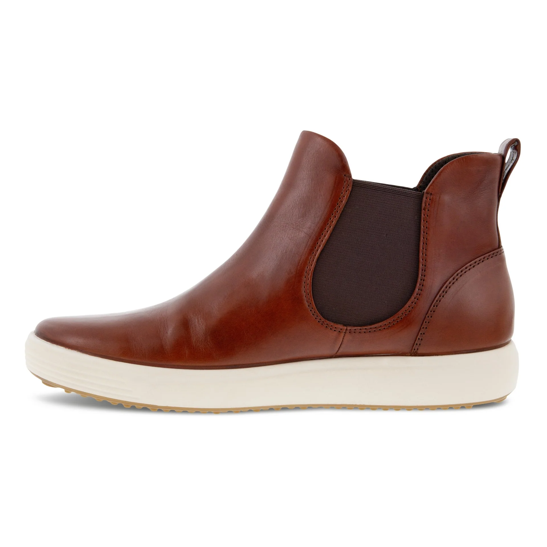 ECCO SOFT 7 COGNAC BOOT - Image 4
