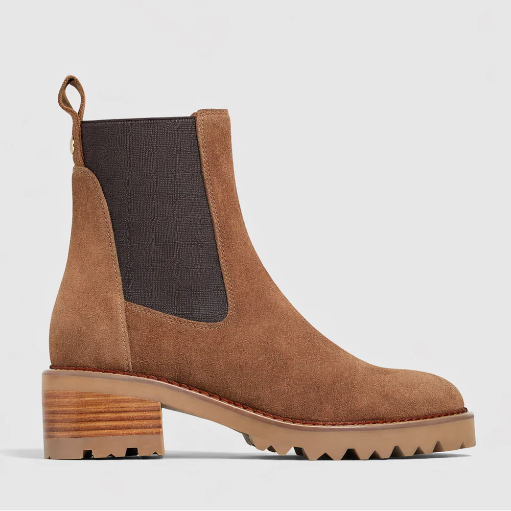EOS LINEAR PECAN SUEDE