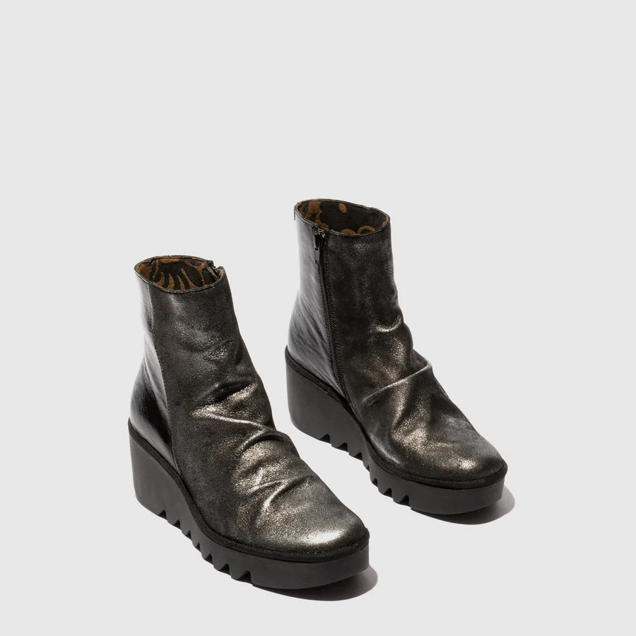 FLY LONDON BAAN SILVER BLACK - Image 2
