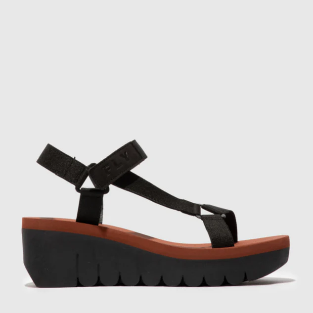FLY LONDON YEFA BLACK BRICK