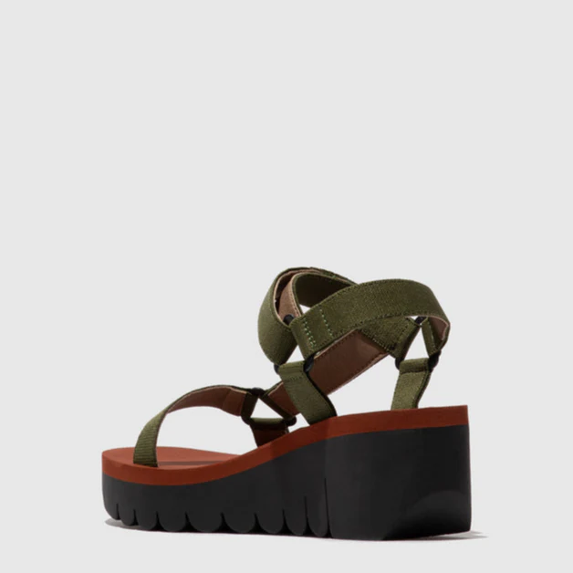 FLY LONDON YEFA DEVIL ARMY GREEN BRICK - Image 3