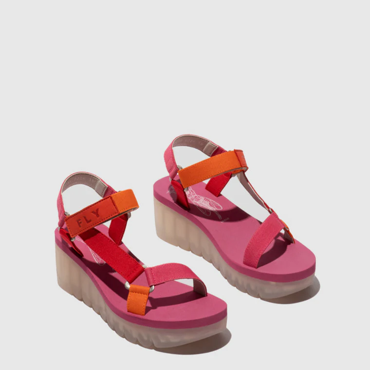 FLY LONDON YEFA DEVIL RED MULTICOLOR VIOLET - Image 2