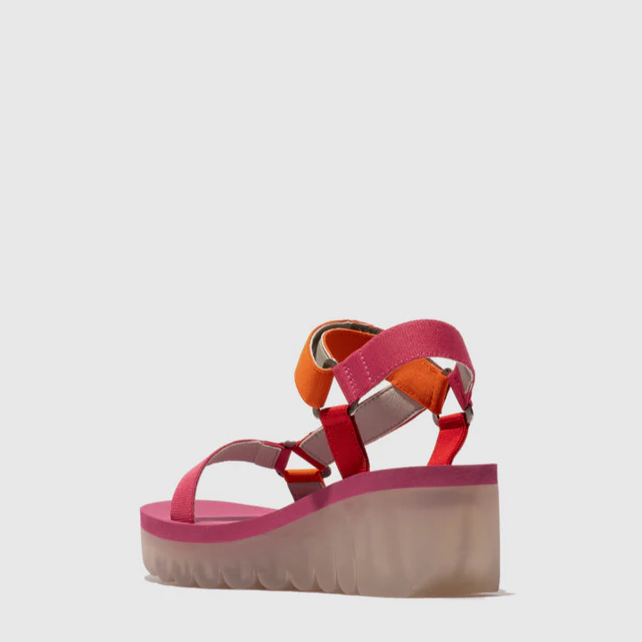 FLY LONDON YEFA DEVIL RED MULTICOLOR VIOLET - Image 5