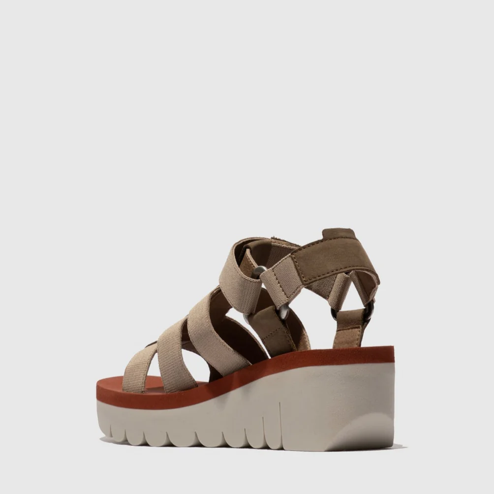 FLY LONDON YOJI MILITARY BEIGE BRICK - Image 4