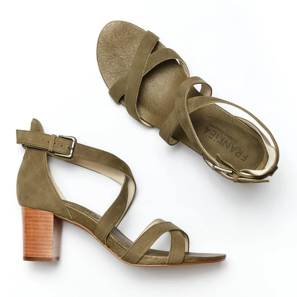 FRANKiE4 AMiE OLIVE NUBUCK - Image 3