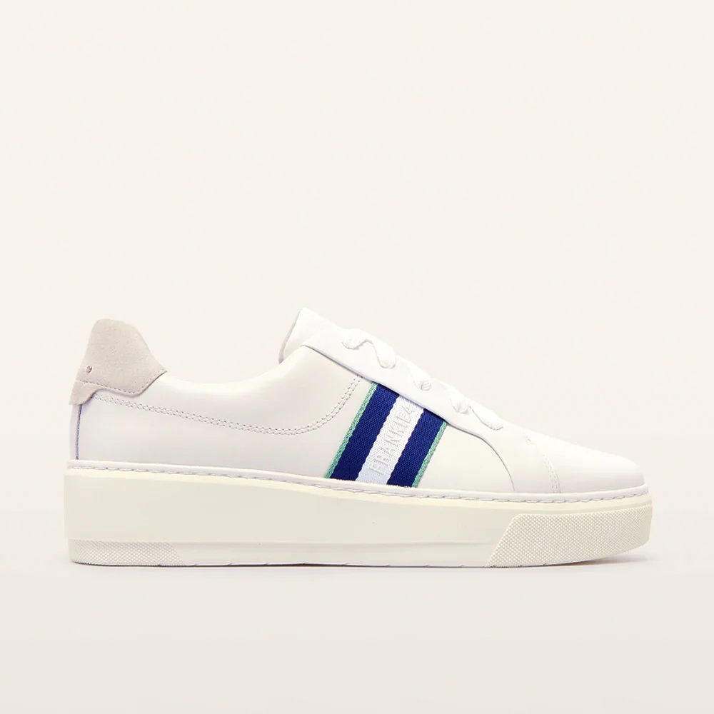 FRANKIE4 RILEY WHITE NAVY