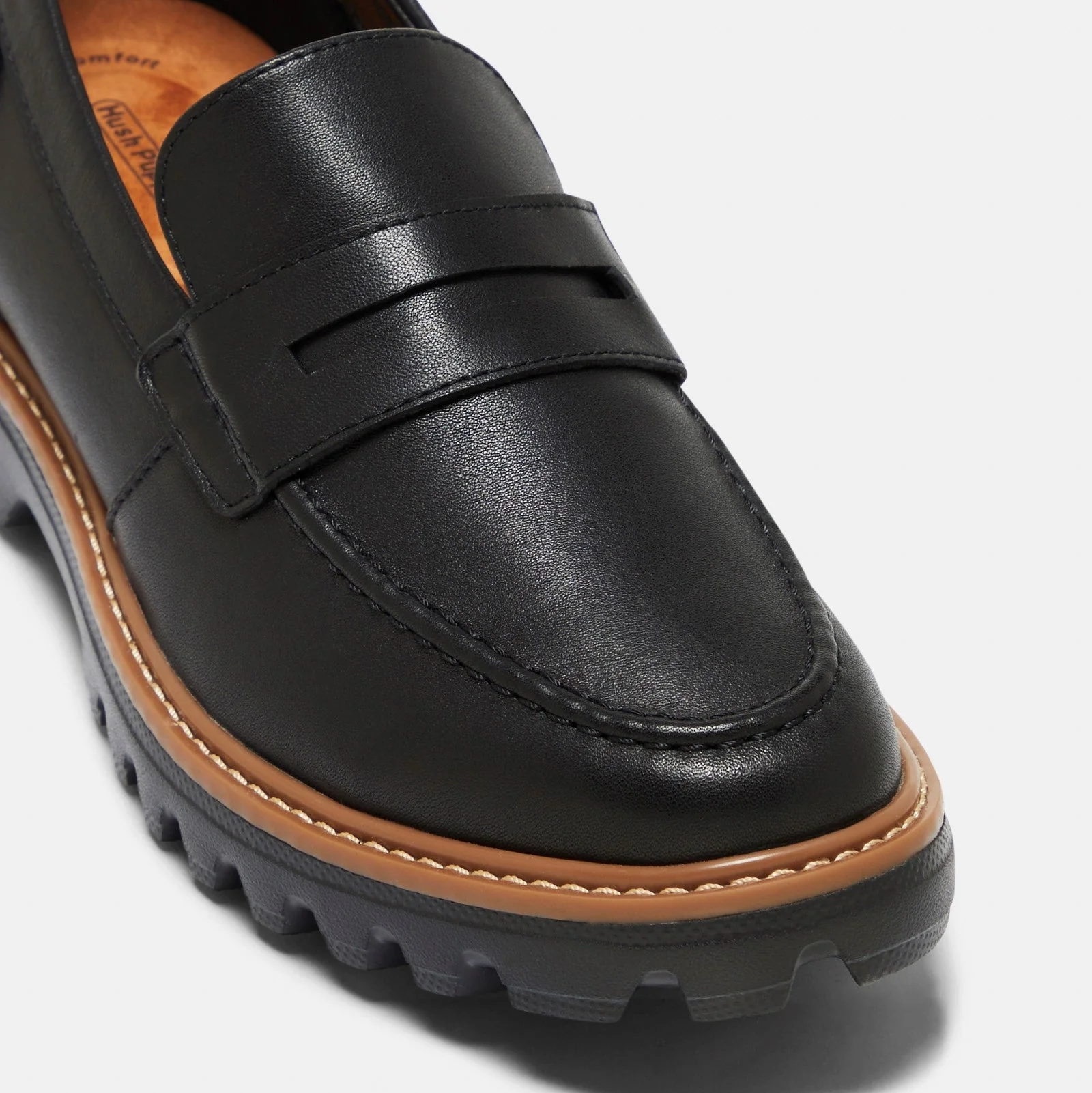 HUSH PUPPIES BEAU BLACK - Image 6