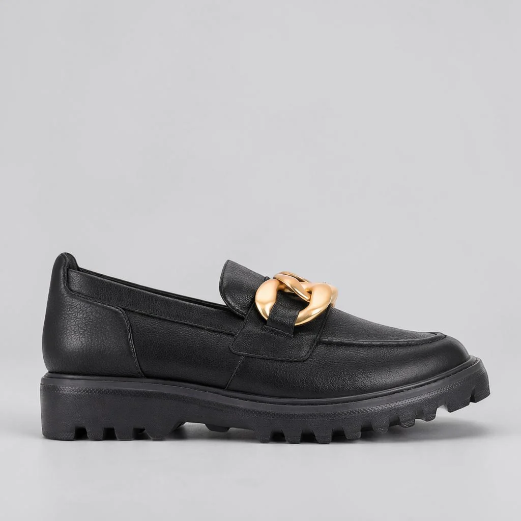 HUSH PUPPIES BROOKLYN BLACK GOLD