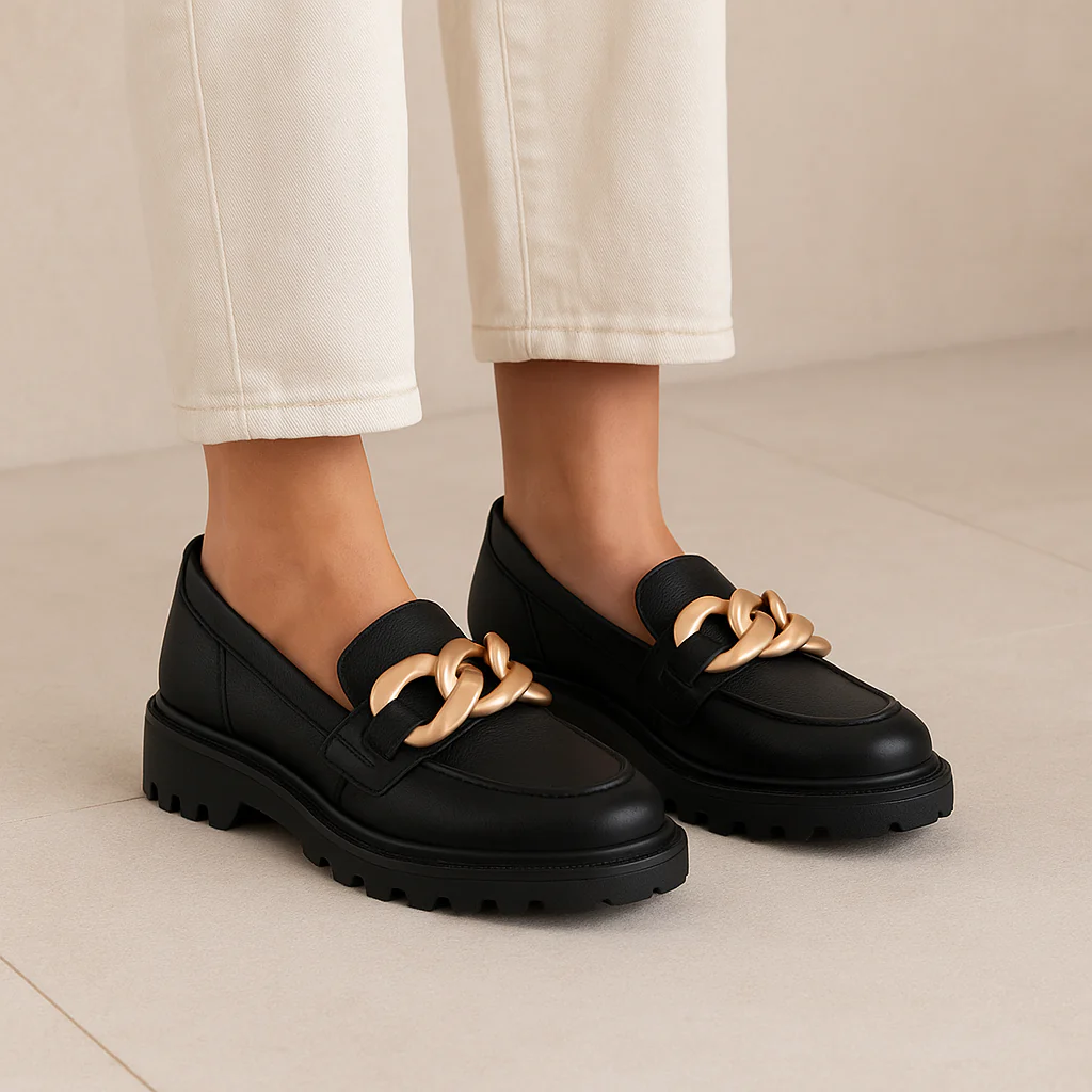 HUSH PUPPIES BROOKLYN BLACK GOLD - Image 2