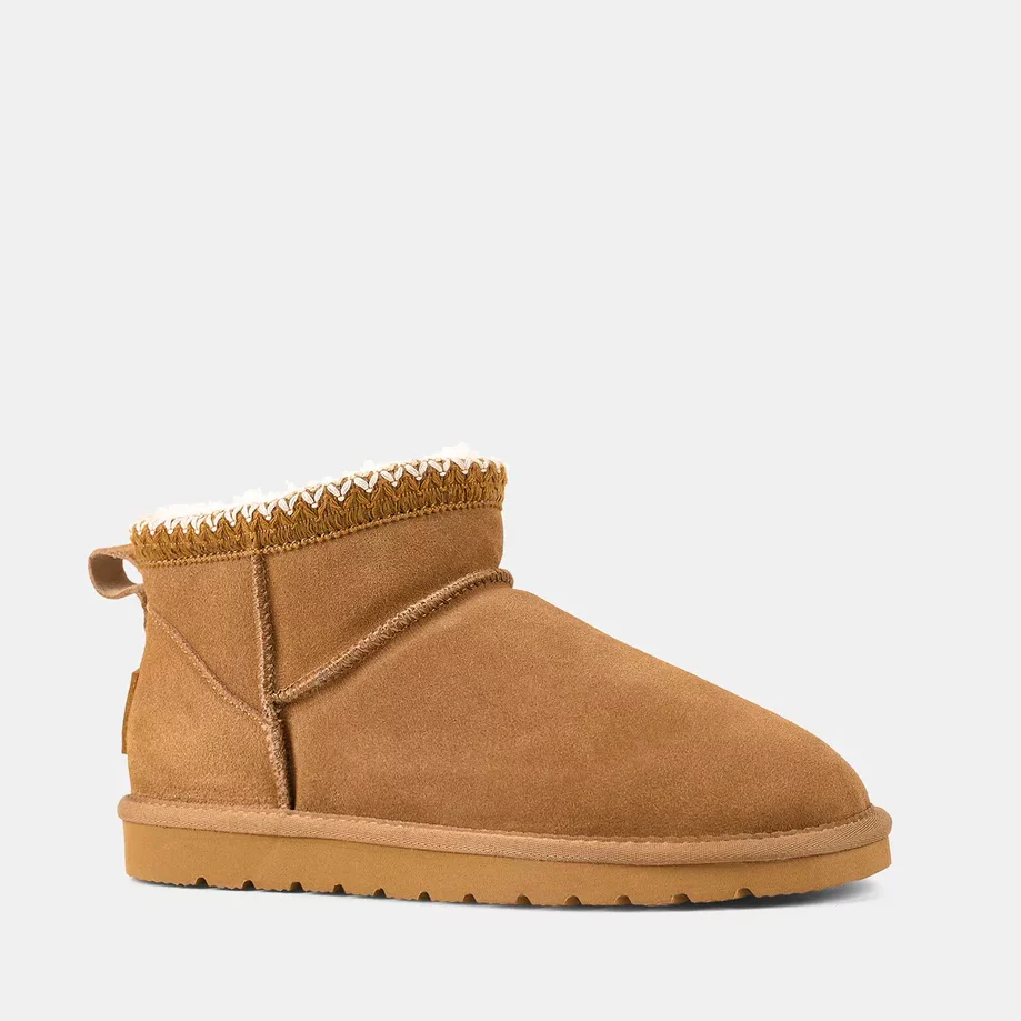 HUSH PUPPIES FUZZY CHESTNUT SUEDE - Image 2