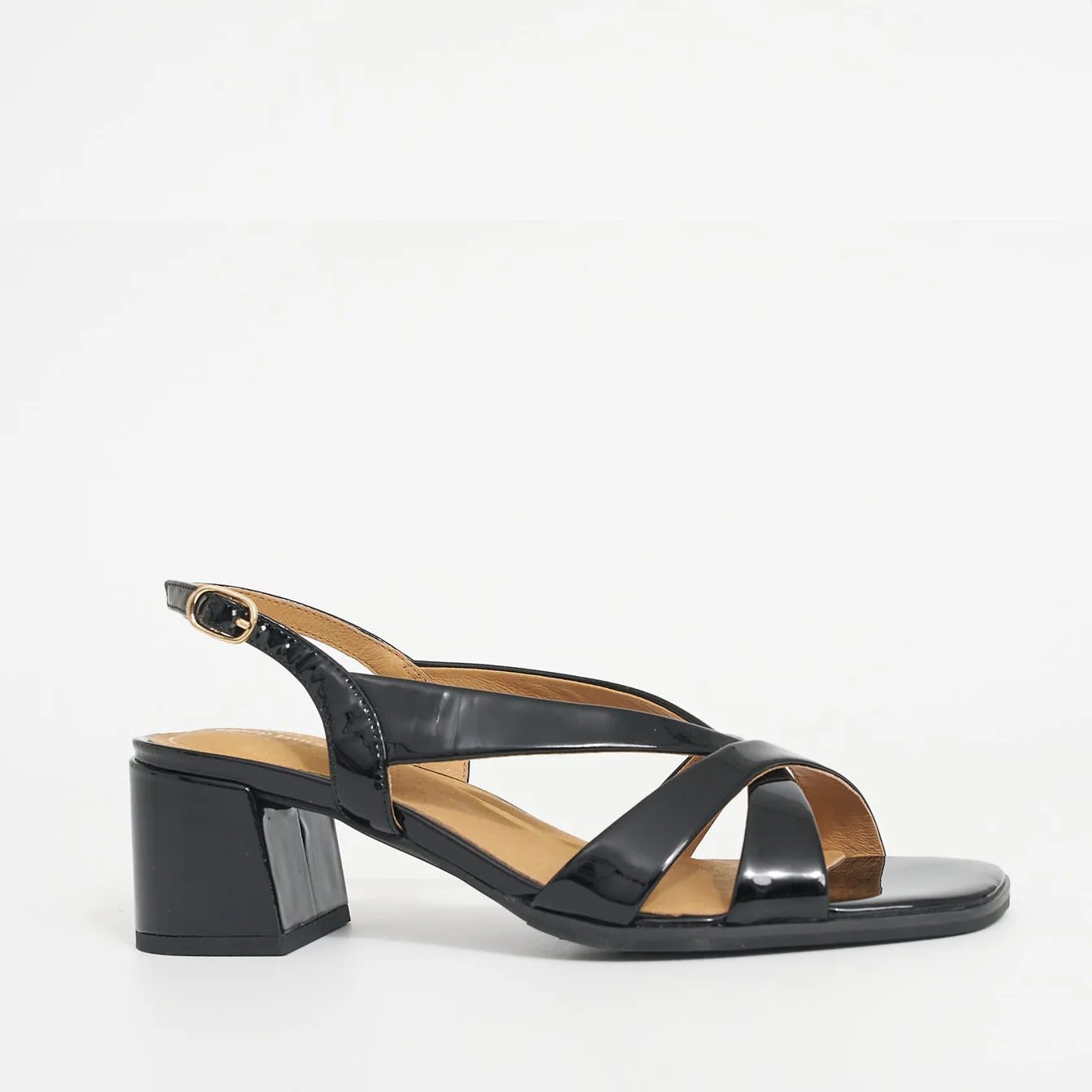 HUSH PUPPIES KABOO BLACK PATENT