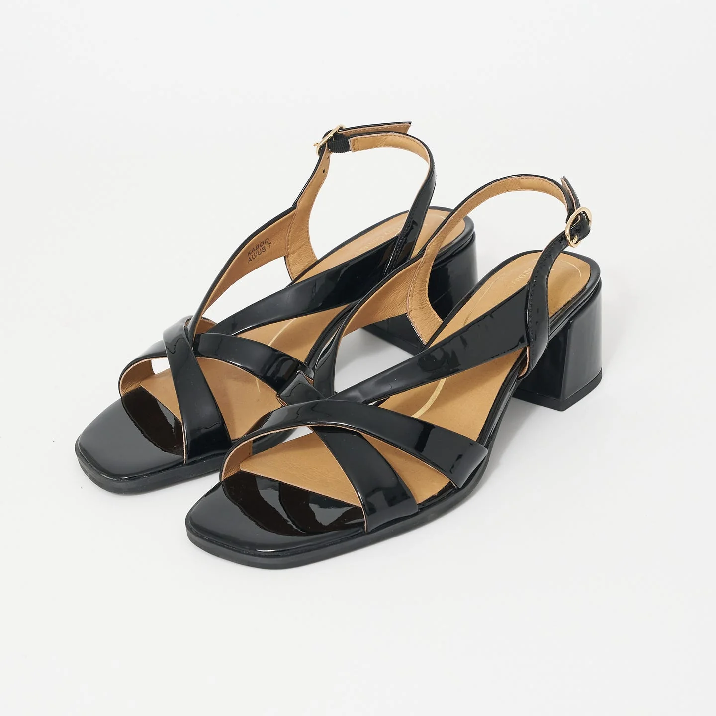 HUSH PUPPIES KABOO BLACK PATENT - Image 6