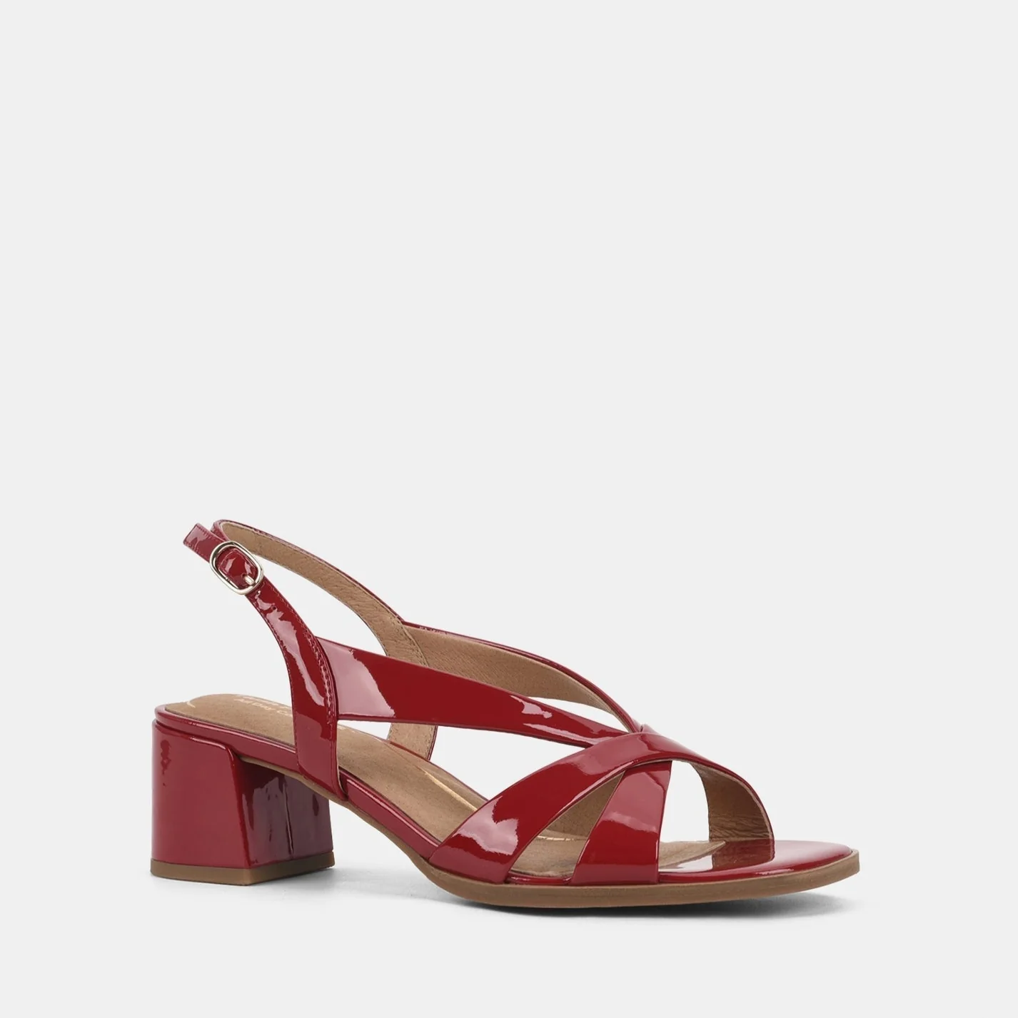 HUSH PUPPIES KABOO RED PATENT - Image 2