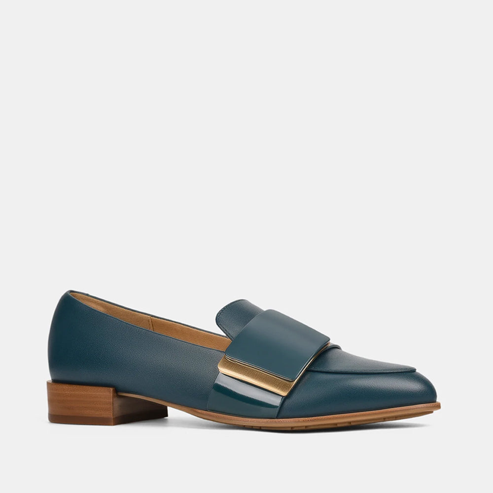 HUSH PUPPIES MAPLE TEAL/TEAL PATENT - Image 2