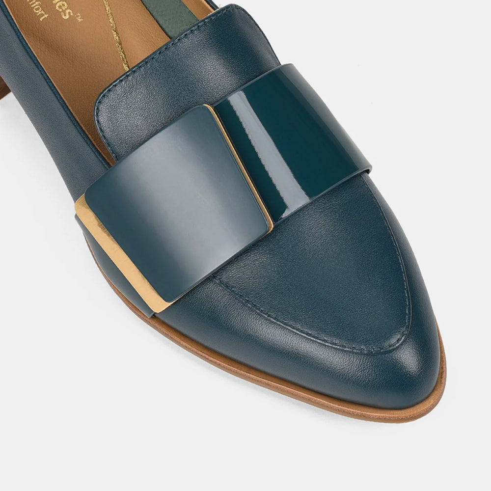 HUSH PUPPIES MAPLE TEAL/TEAL PATENT - Image 3