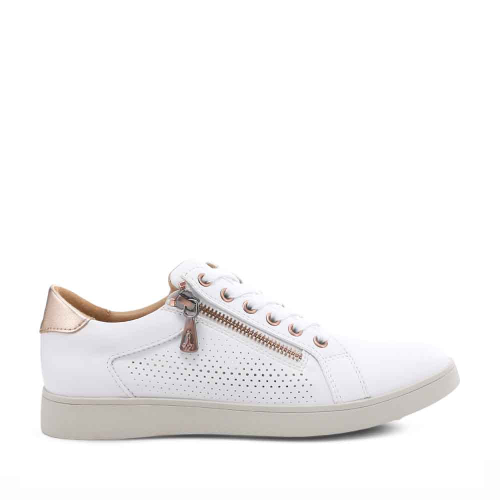 HUSH PUPPIES MIMOSA PERF WHITE COPPER - Image 8