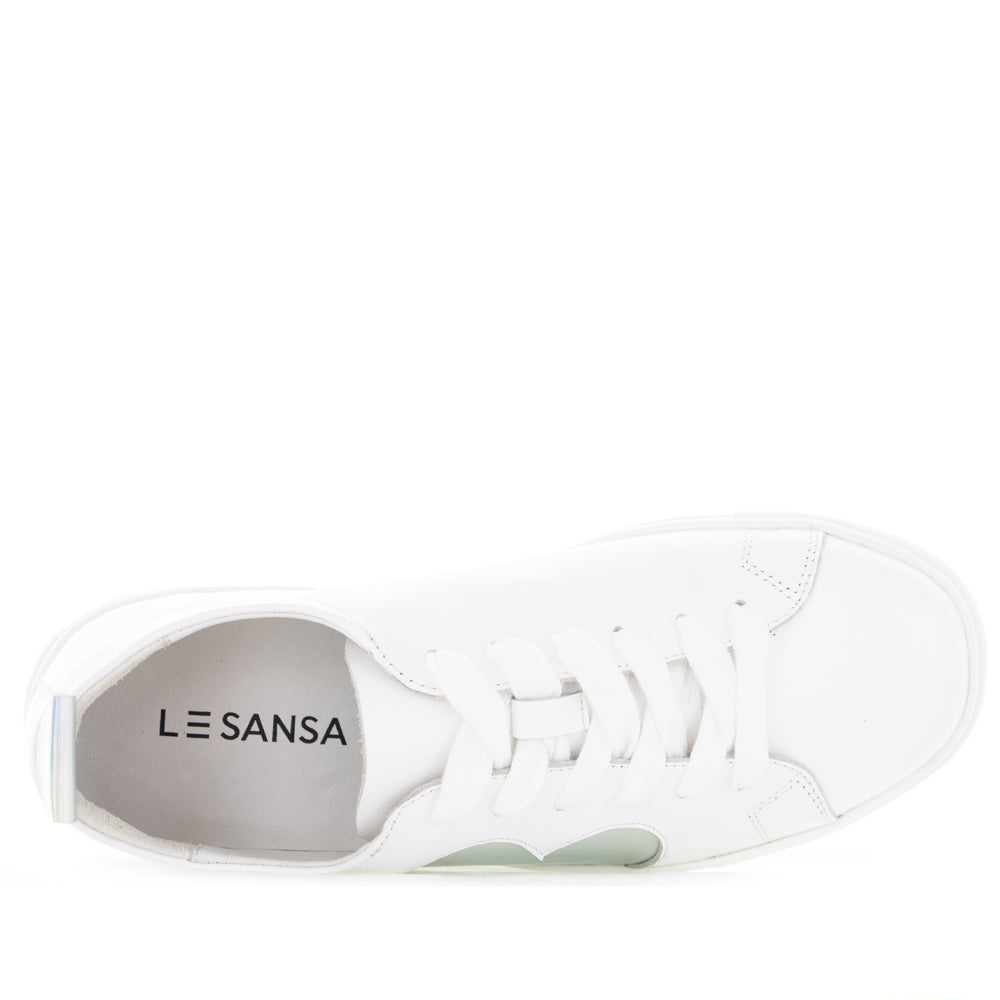 LE SANSA HEART WHITE IRIDESCENT - Image 2