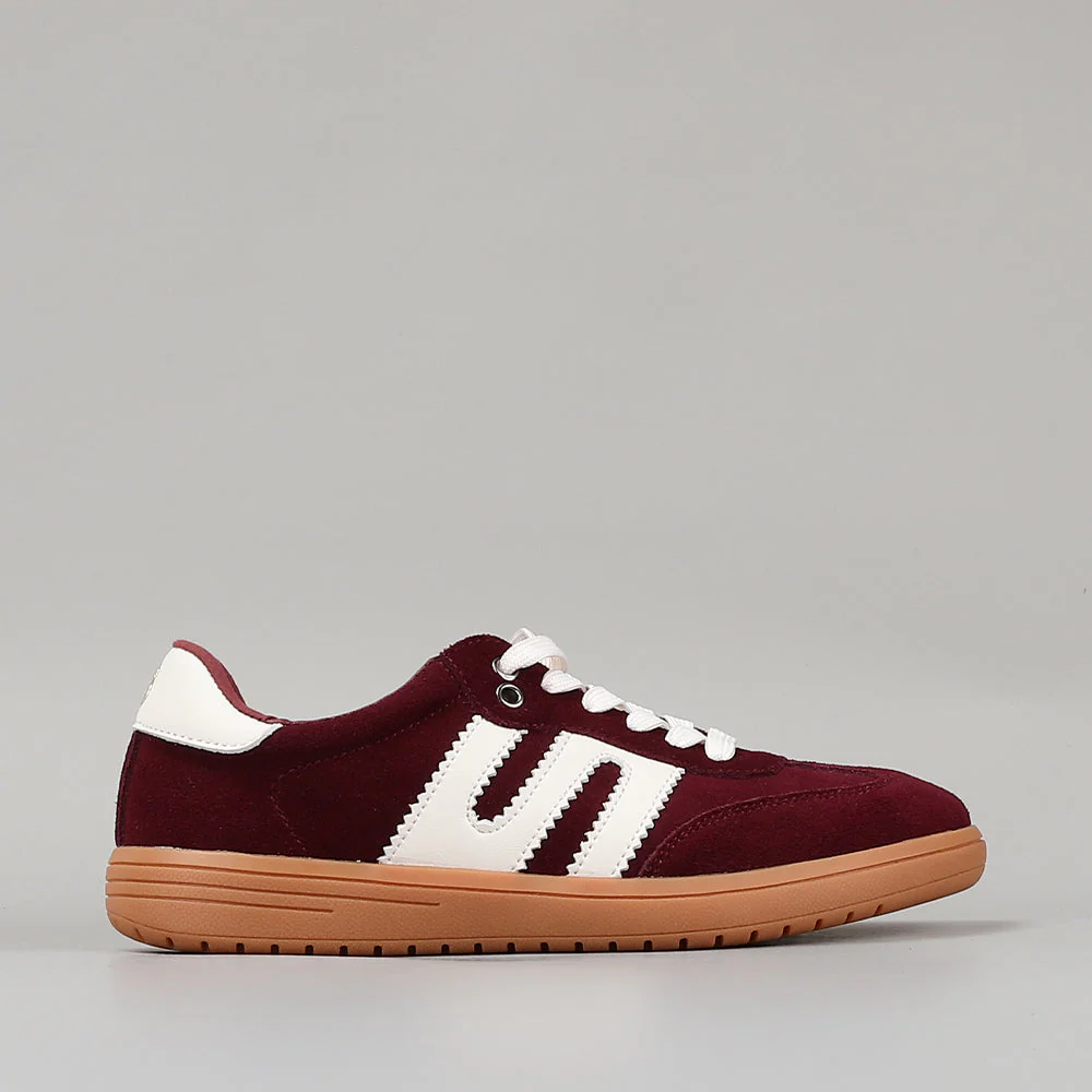 LE SANSA JUNO BURGUNDY IVORY