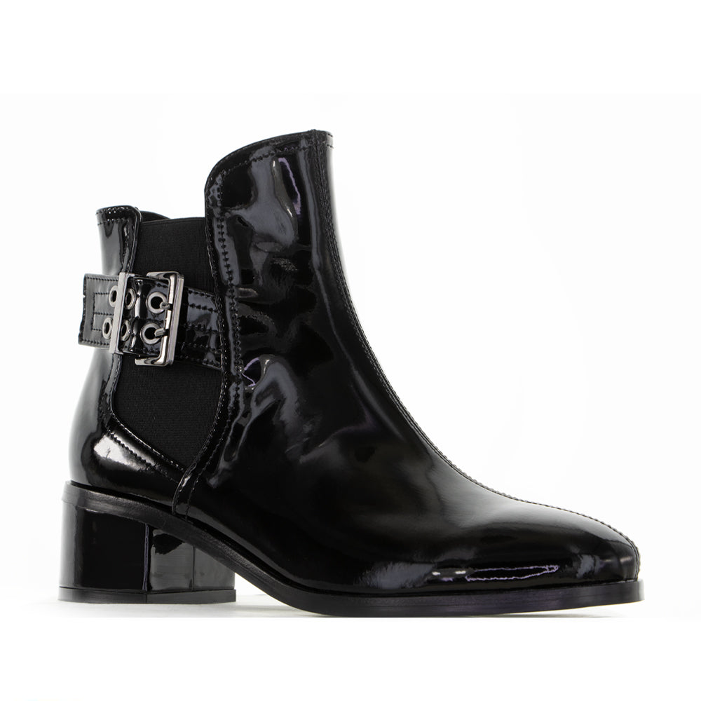 LE SANSA ROMY BLACK PATENT - Image 3